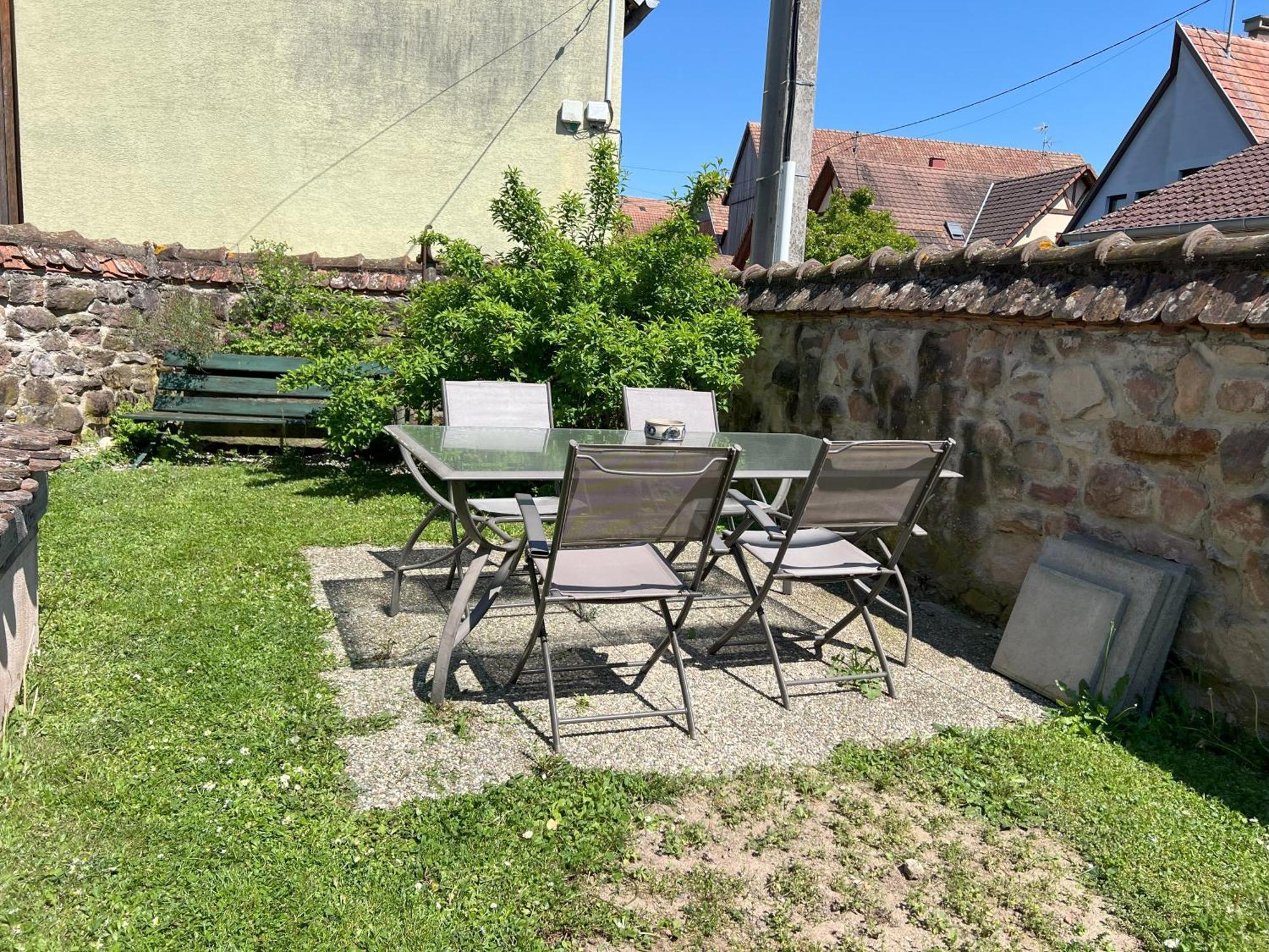 Gite Marcel Et Marianne Jardin Et Parking Privatifs Ebersheim Exterior foto
